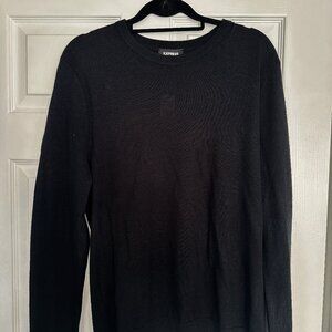 NWT Men's Express Black Sweater